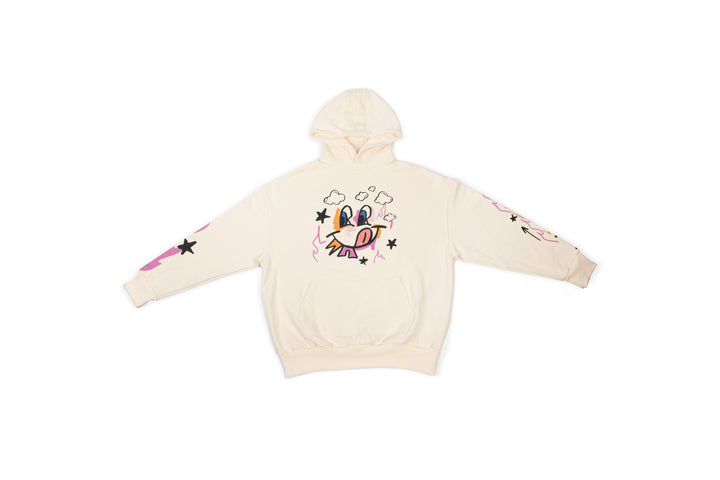 Dreamer Hoodie 540 GSM Oversized Luxury | Quad-Panel Hood & Ego-Dissolving Quote