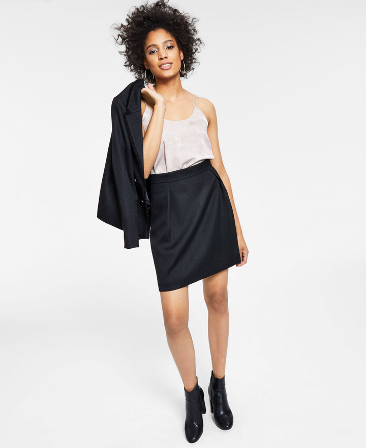 Bar III Tweed Skirt