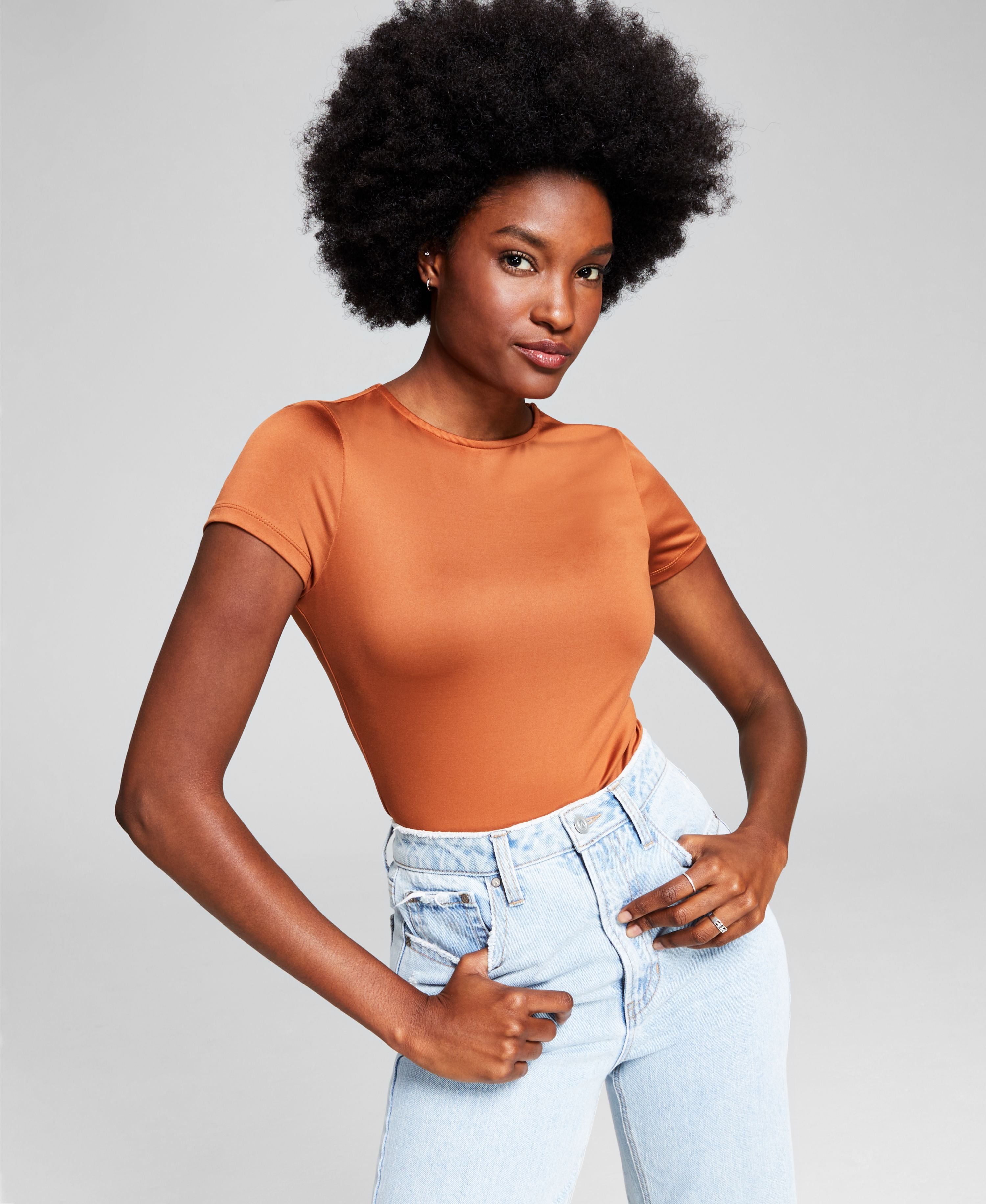 Now This Womens Crewneck Bodysuit