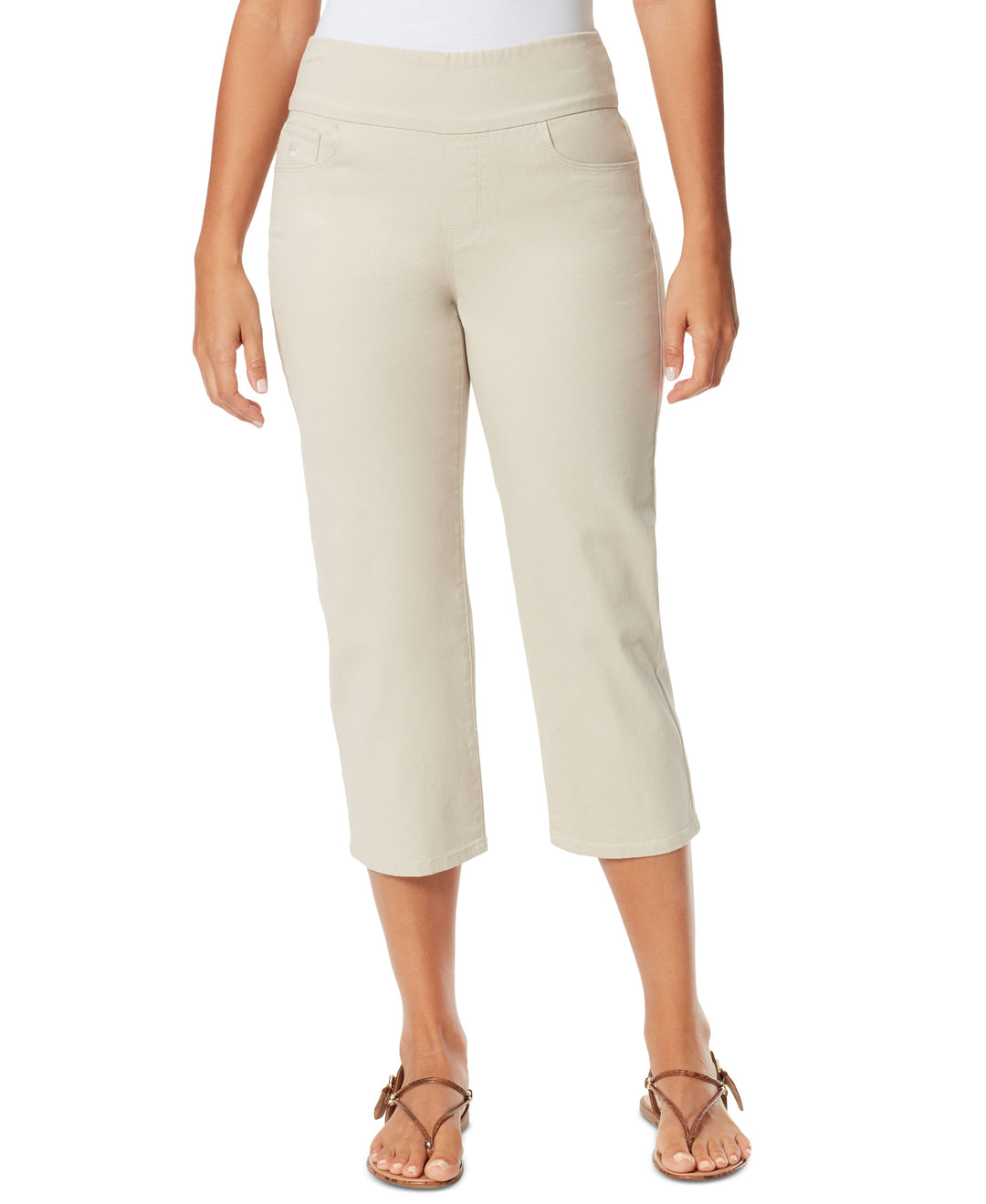 Gloria Vanderbilt Amanda Pull On Capri Jeans
