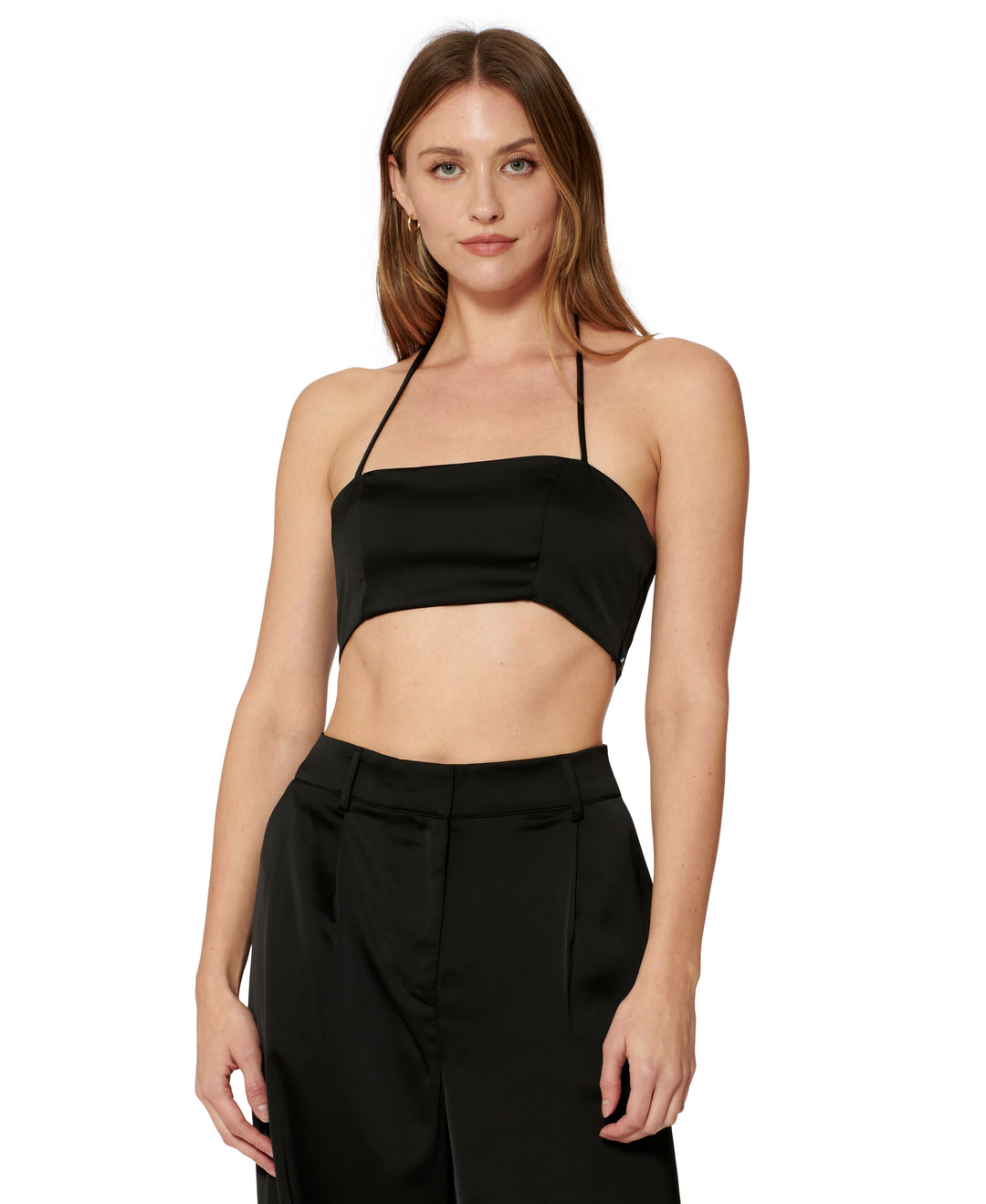 Sofia Richie Satin Bralette Cami Top