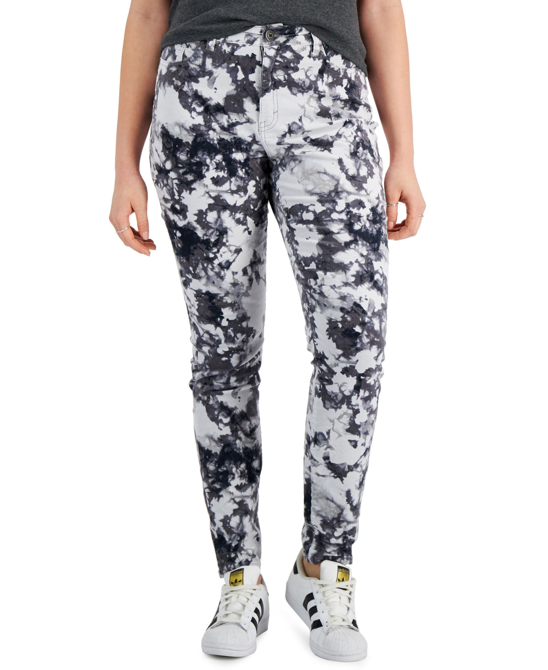 Style & Co Petite Mid Rise Curvy Skinny Jeans