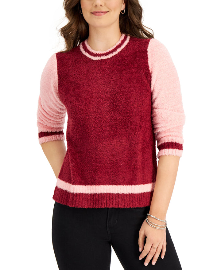 Style & Co Colorblocked Sweater