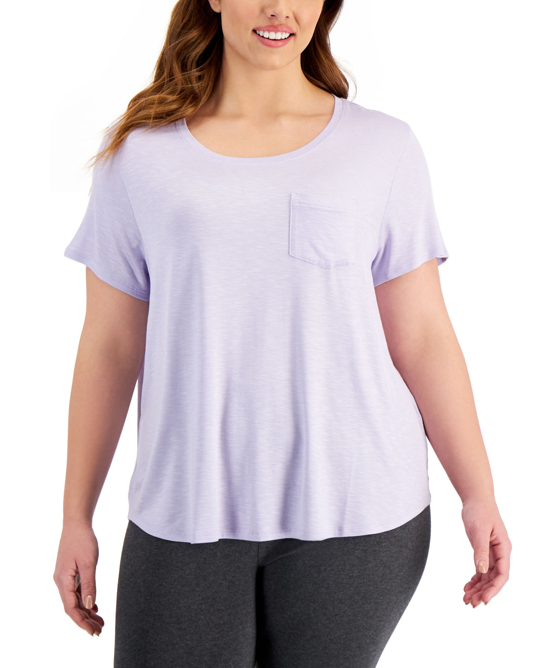 Style & Co Plus Size One Pocket T-Shirt