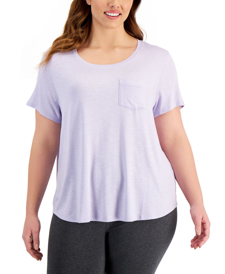 Style & Co Plus Size One Pocket T-Shirt