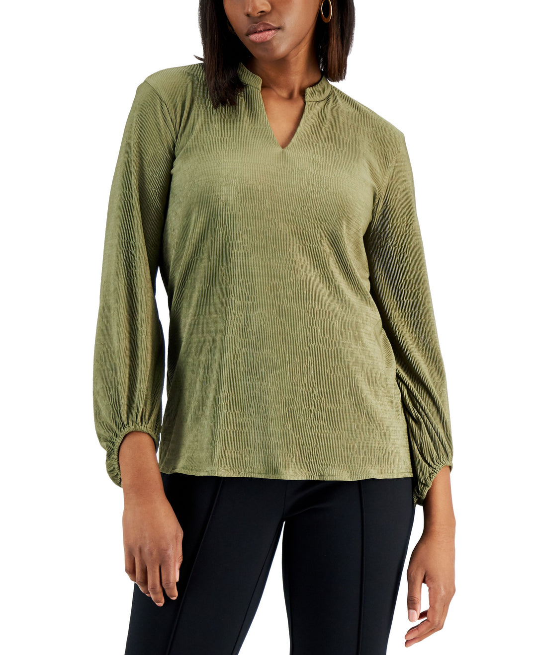 Alfani Balloon Sleeve Tunic
