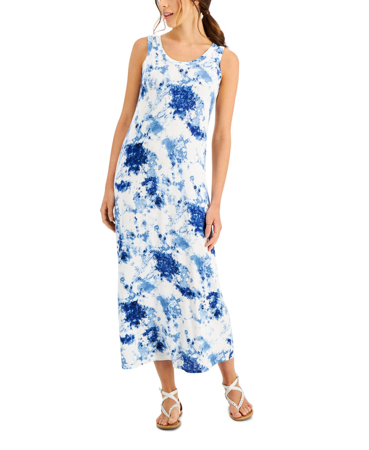 Style & Co Womens Sleeveless Maxi Dress