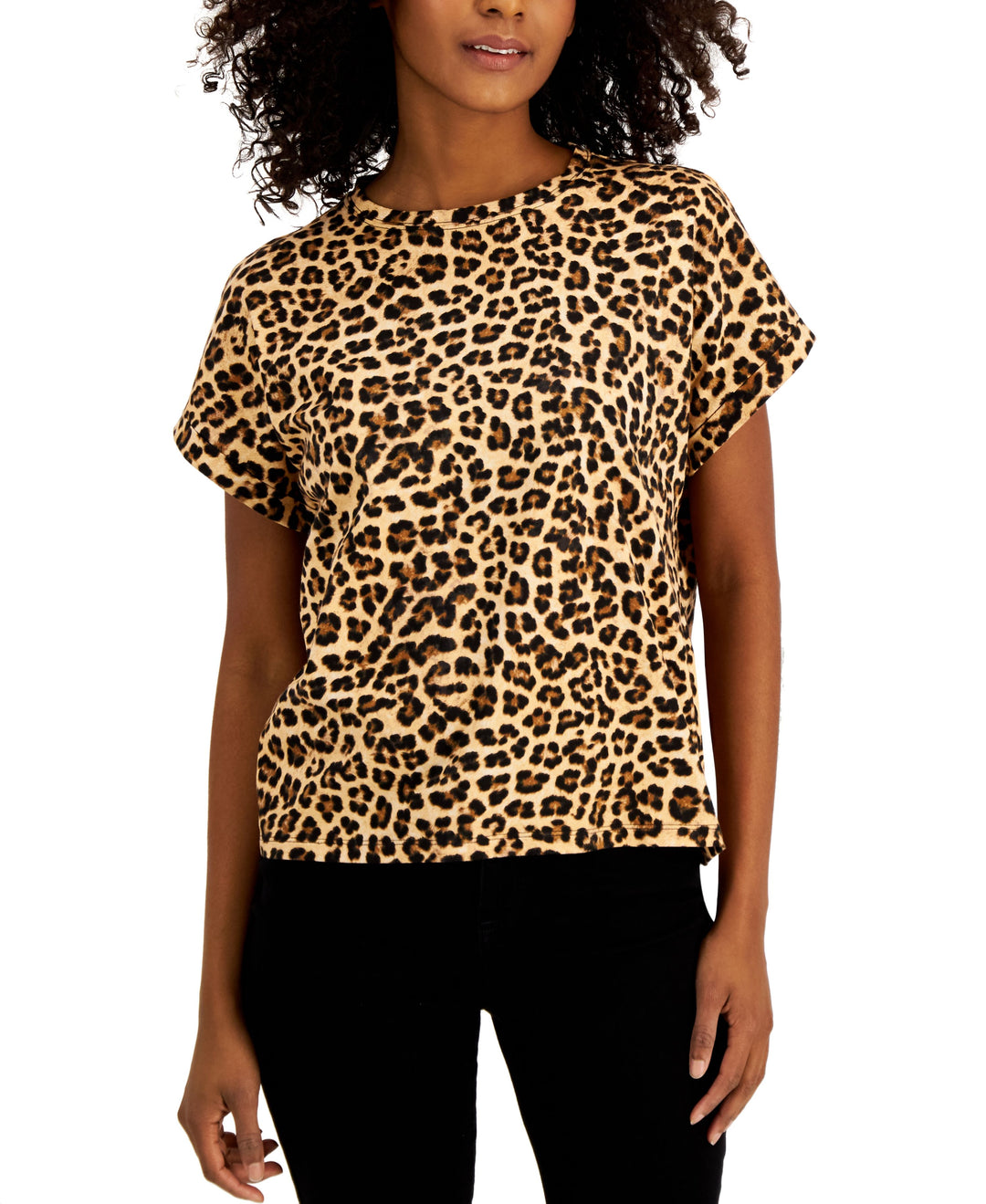 INC International Concepts Womens Boxy Fit T-Shirt