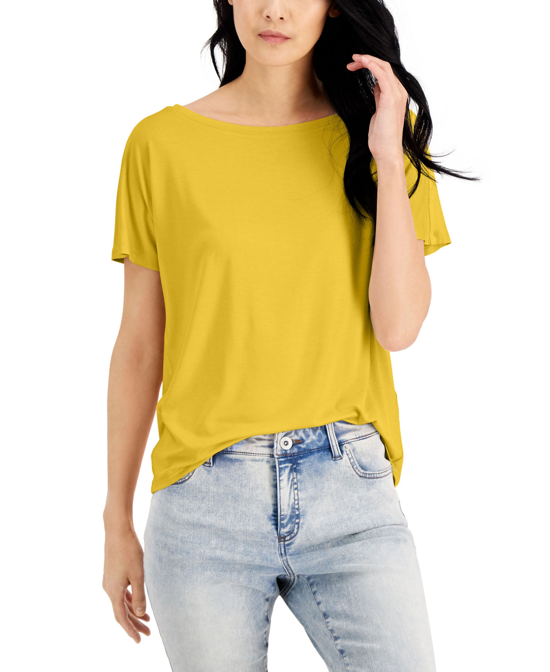 International Concepts Womens Dolman Sleeve Top