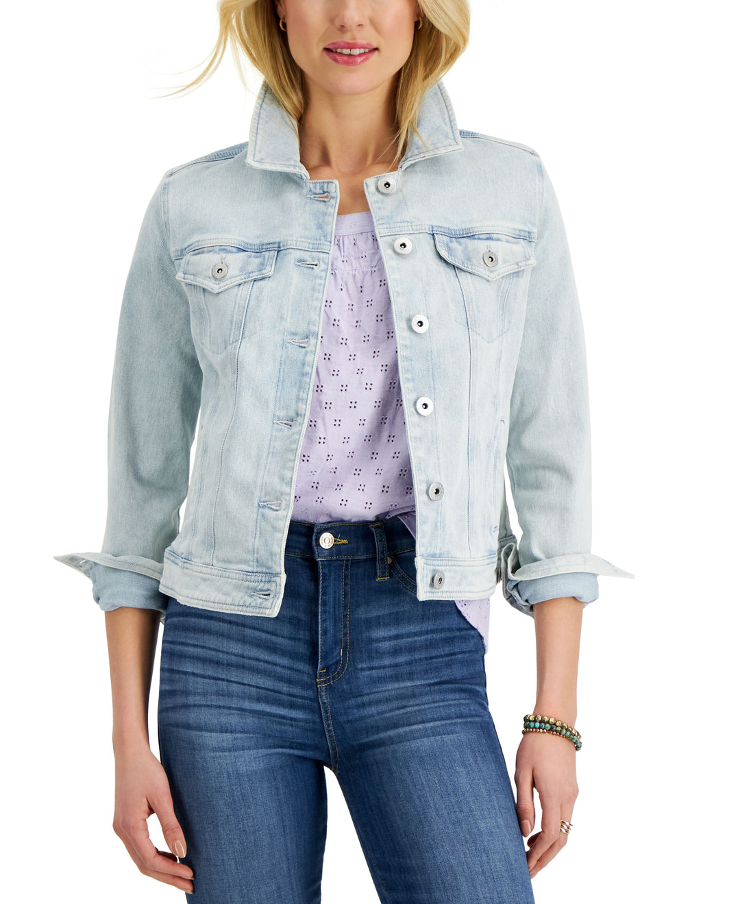 Style & Co Classic Denim Jacket