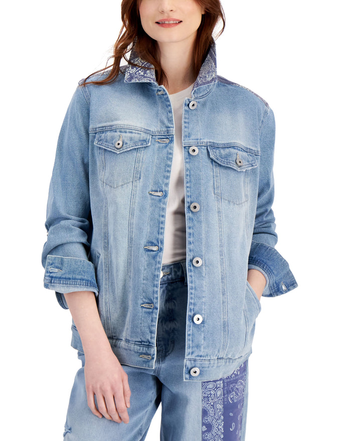Style & Co Denim Trucker Jacket