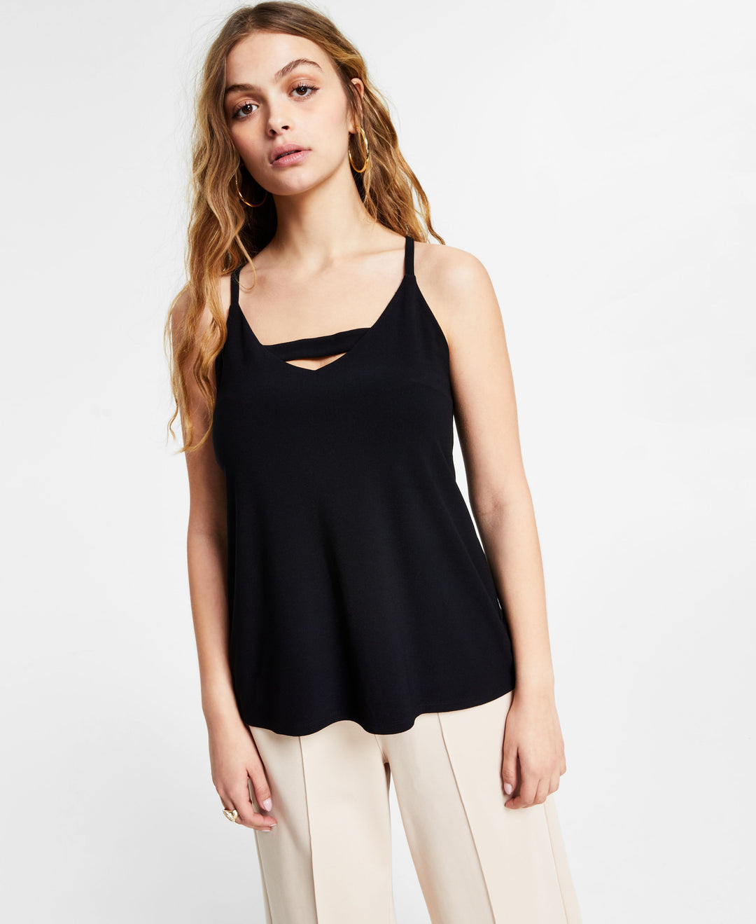 Petite Zip-Back Top