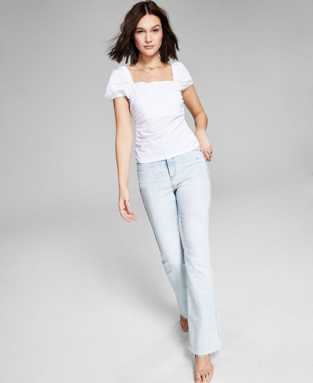 Now This Puff Sleeve Top