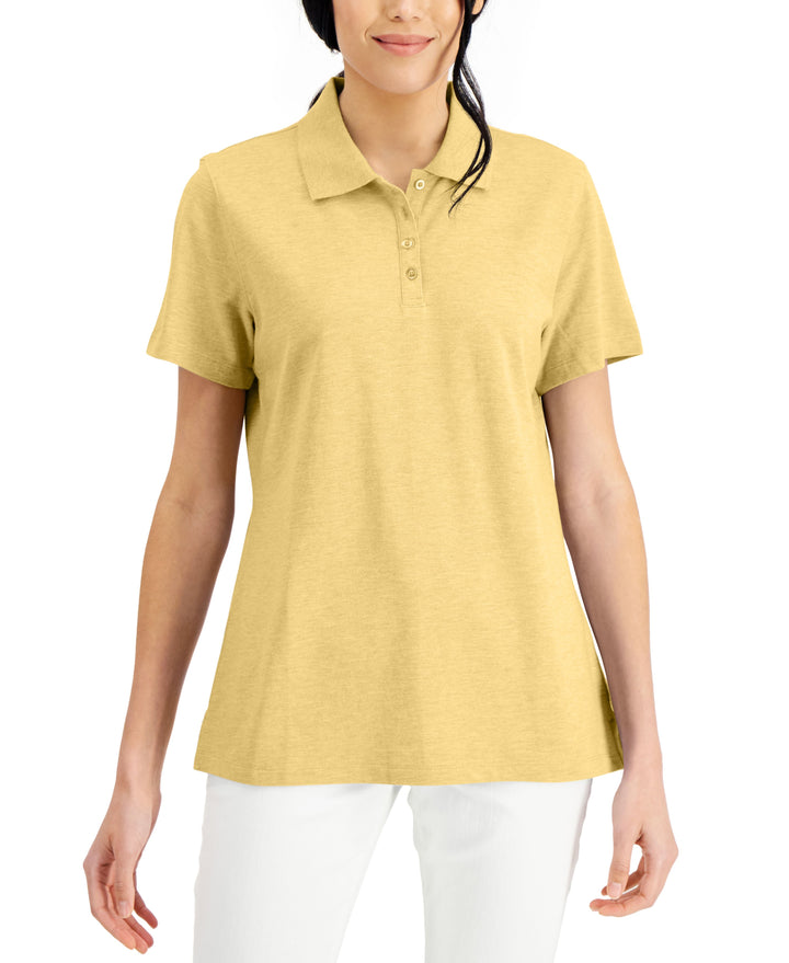 Cotton Short Sleeve Polo Shirt