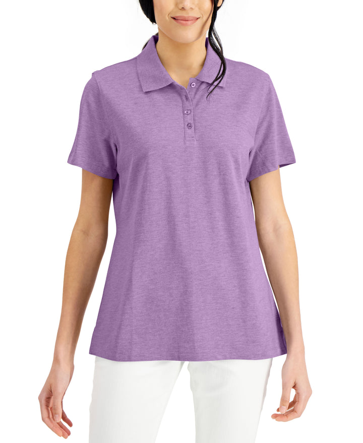 Cotton Short Sleeve Polo Shirt