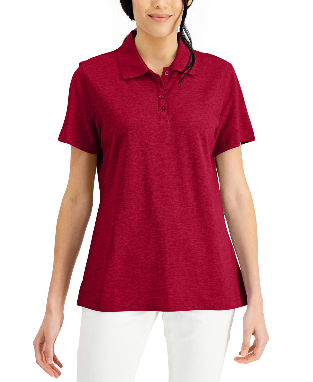 Cotton Short Sleeve Polo Shirt