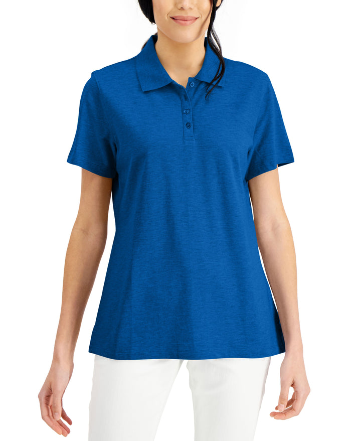Cotton Short Sleeve Polo Shirt