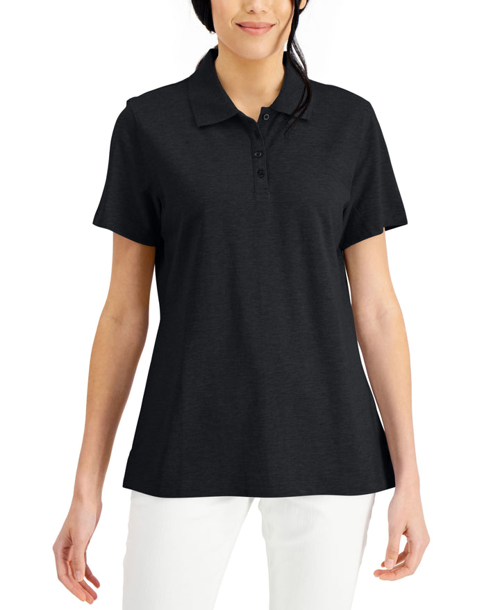 Cotton Short Sleeve Polo Shirt