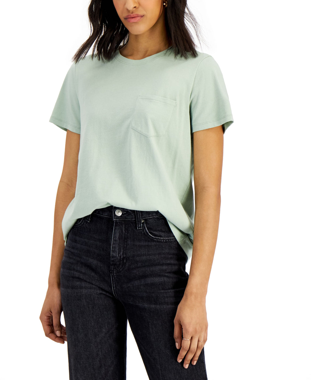 Style & Co Cotton Pocket T-Shirt