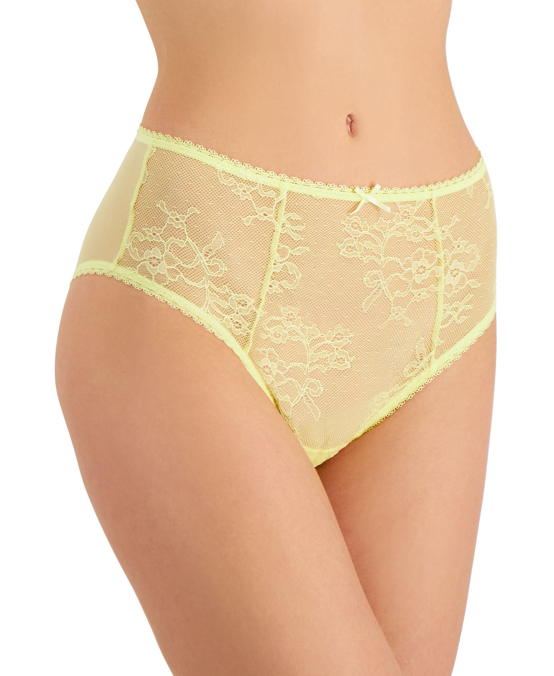 INC International Concepts Womens Cheeky Lace Brief Underwear