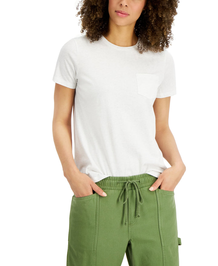 Style & Co Petite Heathered Classic T-Shirt