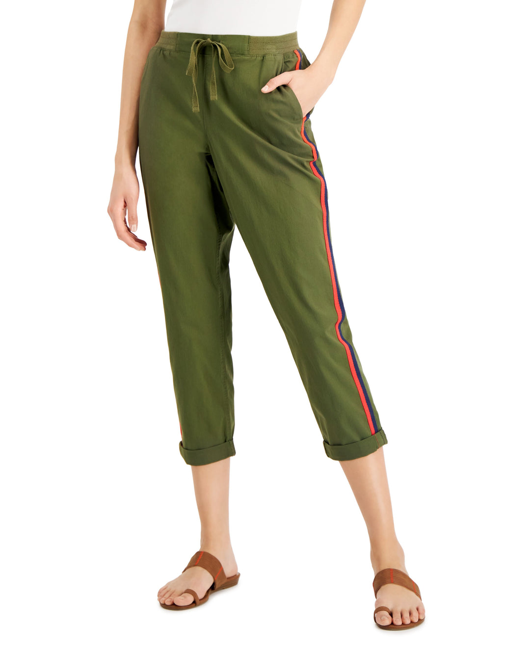 Women's Pull On Cuffed Pants