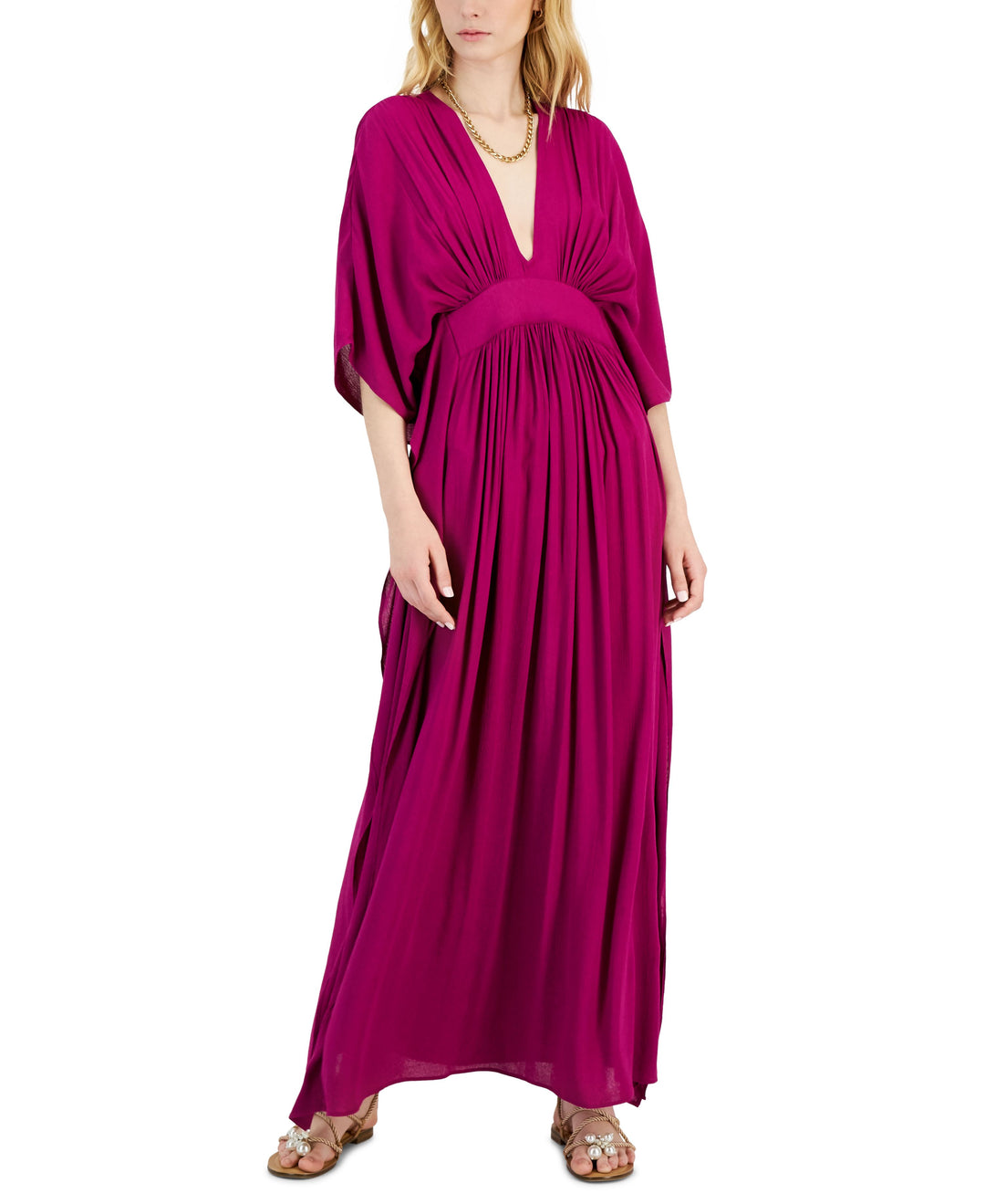 INC International Concepts Womens Caftan Dress