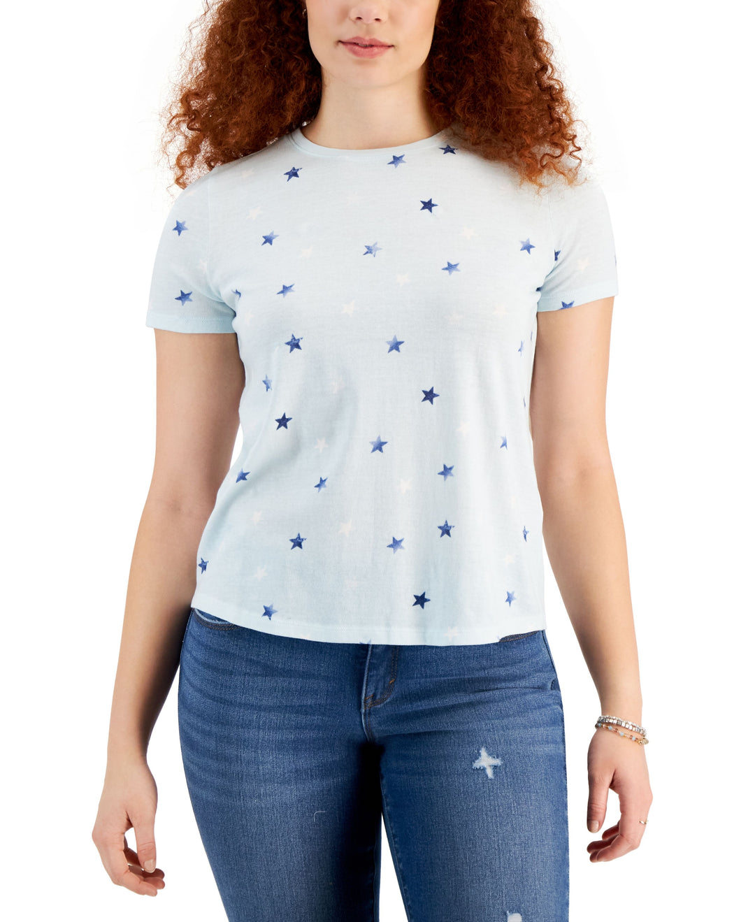 Style & Co Cotton Printed T-Shirt