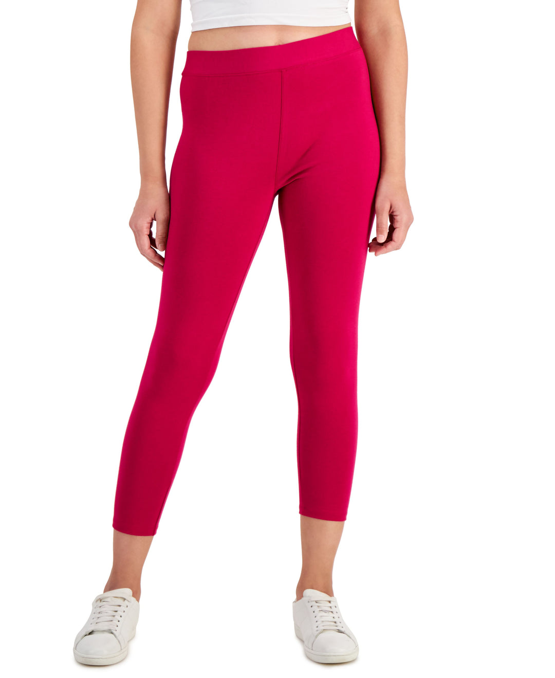 Style & Co Petite Mid Rise Cropped Leggings