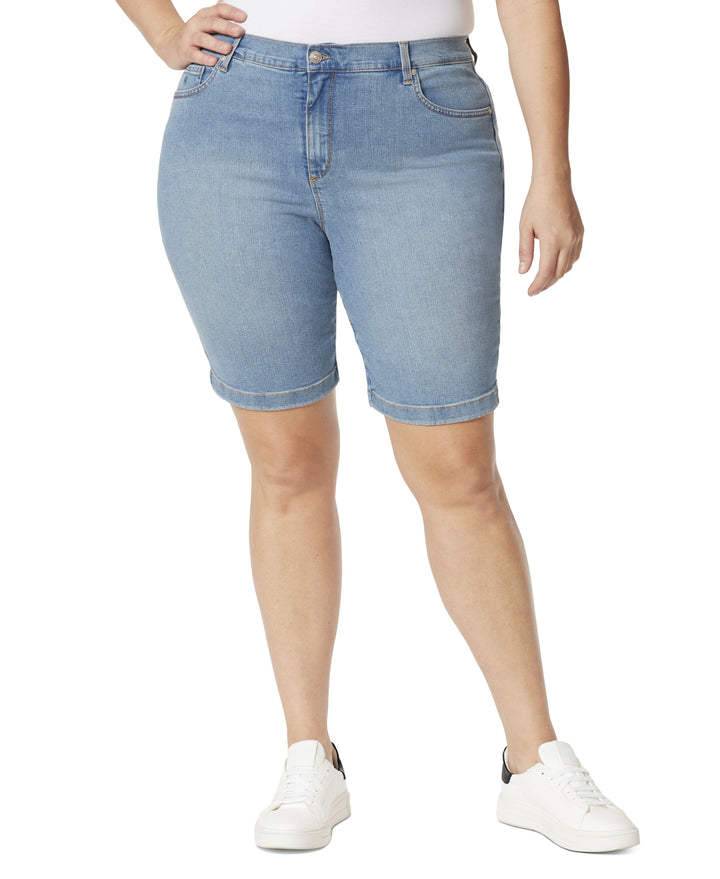Gloria Vanderbilt Plus Size Amanda Bermuda Shorts