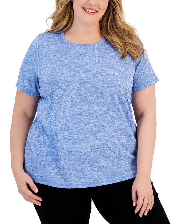 Karen Scott Plus Size Space Dyed T-Shirt
