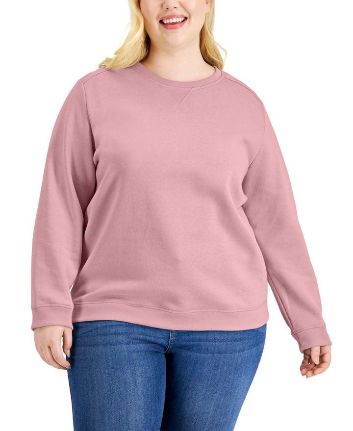 Plus Size Crewneck Sweatshirt