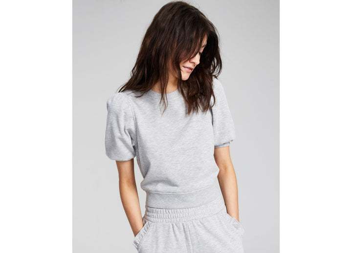 Now This Womens Puff Sleeve Sweatshirt