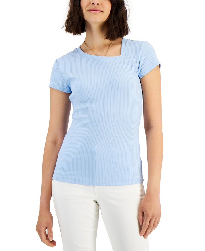 INC International Concepts Womens Asymmetrical T-Shirt