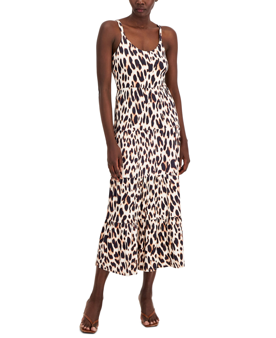 INC International Concepts Leopard Print Maxi Dress – USAFashion