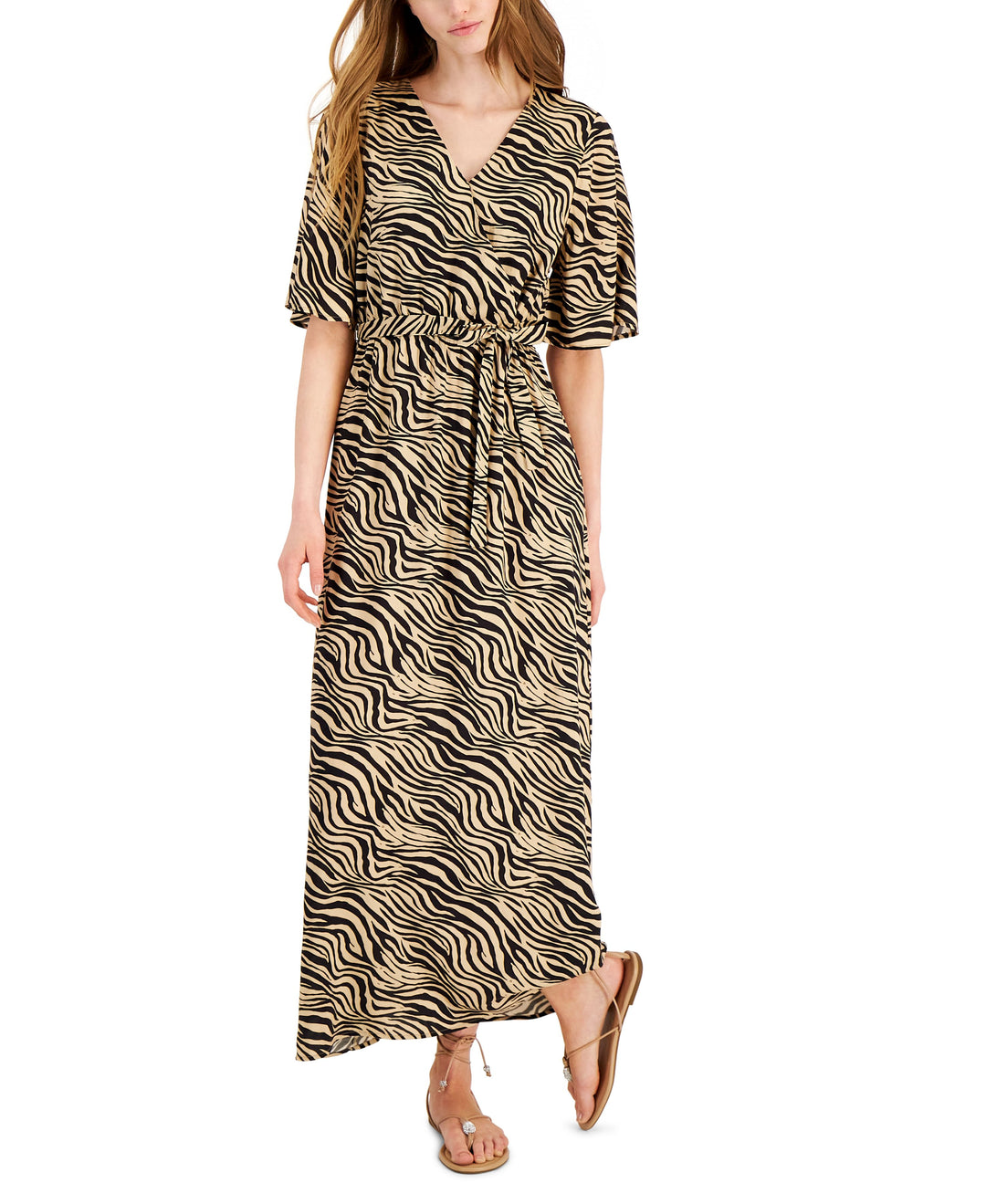 INC International Concepts Zebra Maxi Dress