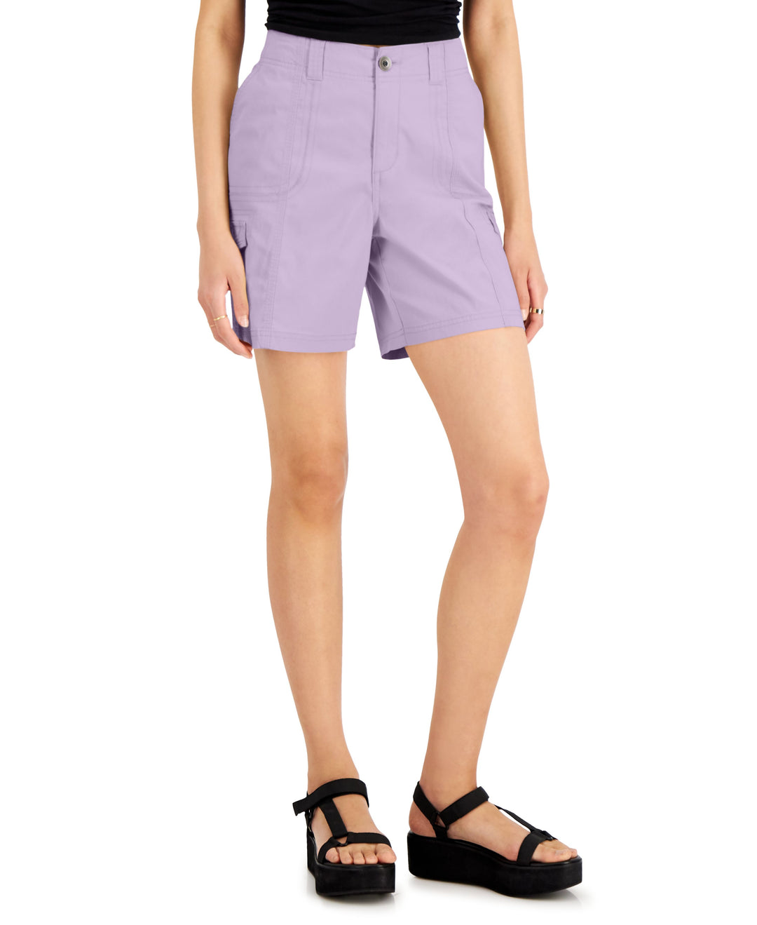 Style & Co Petite Comfort Waist Cargo Shorts