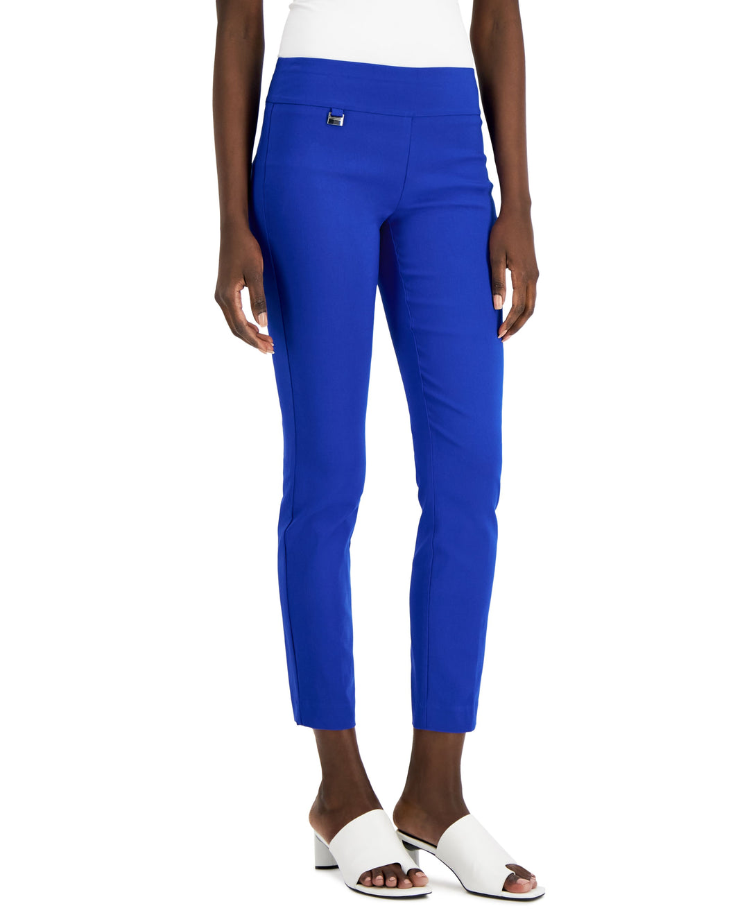 Petite Tummy-Control Pull-On Skinny Pants, Petite & Petite Short