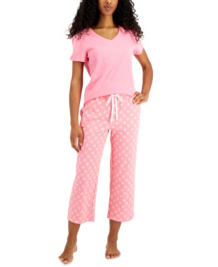 Charter Club Everyday Cotton V-Neck Pajama T-Shirt