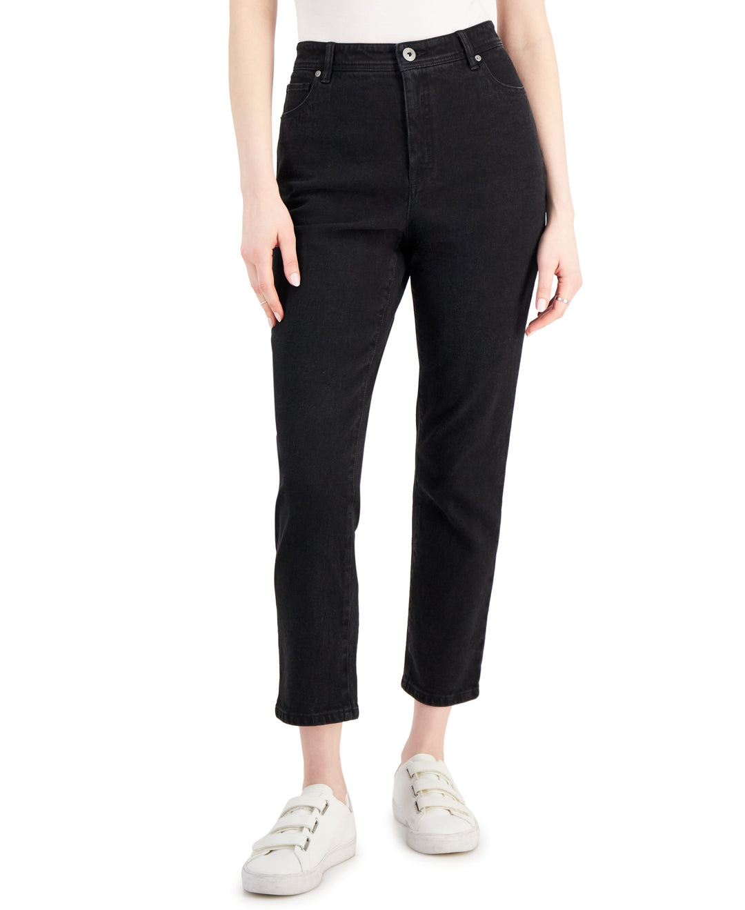 Style & Co Womens High Rise Slim Leg Ankle Jeans