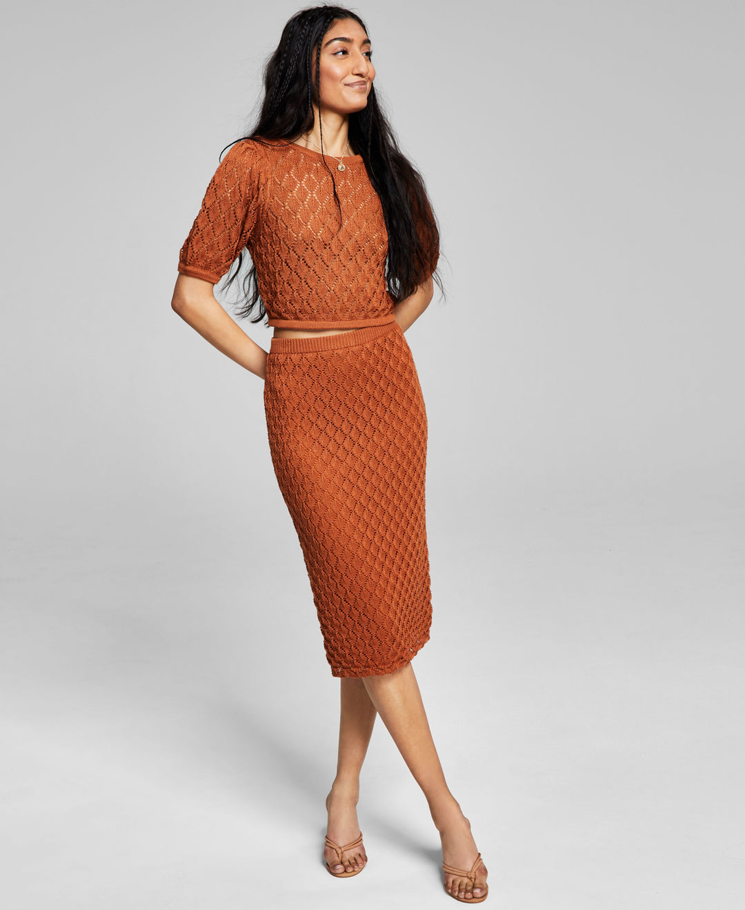 Now This Womens Crochet Skirt