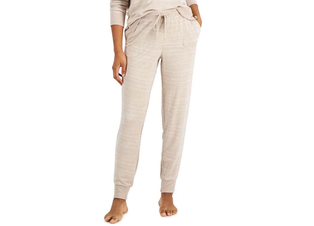 Alfani Womens Printed Jogger Pants