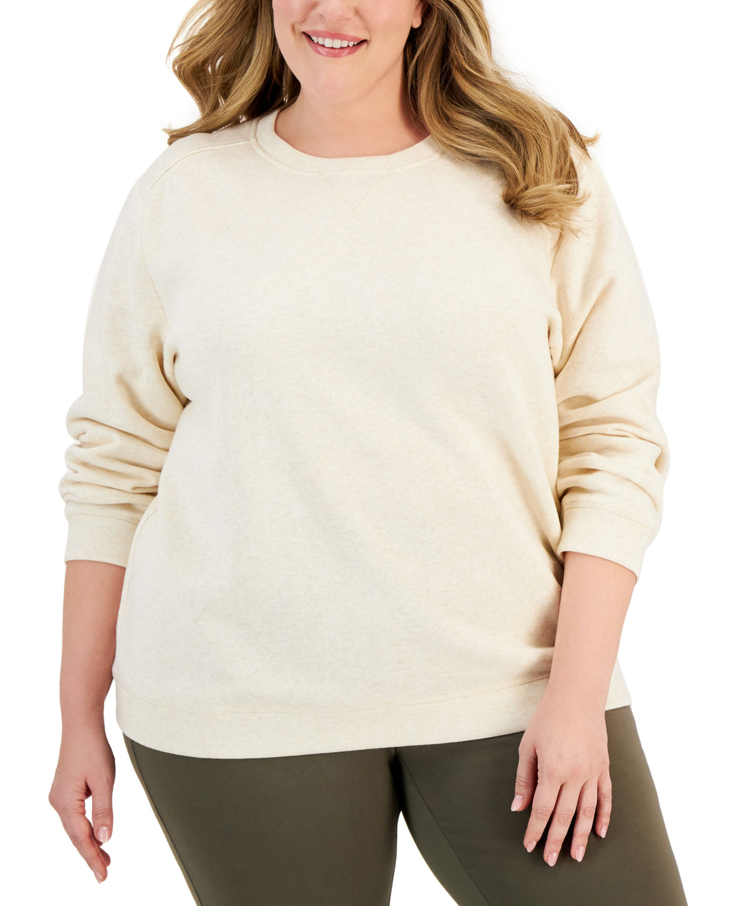 Plus Size Crewneck Sweatshirt
