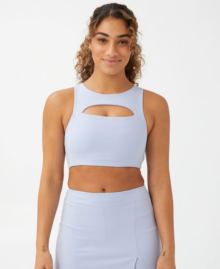 Cotton On Body Womens Smoothing Cut Out Vestlette Top