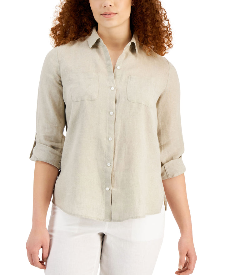 Charter Club Linen Shirt