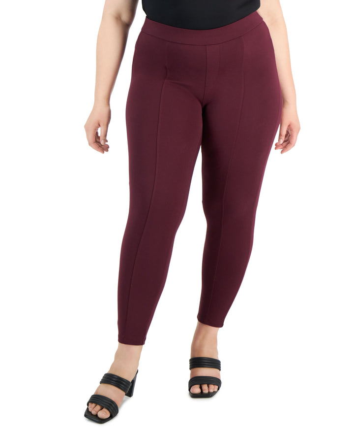 Style & Co Plus Size Ponte Knit Pull On Pants