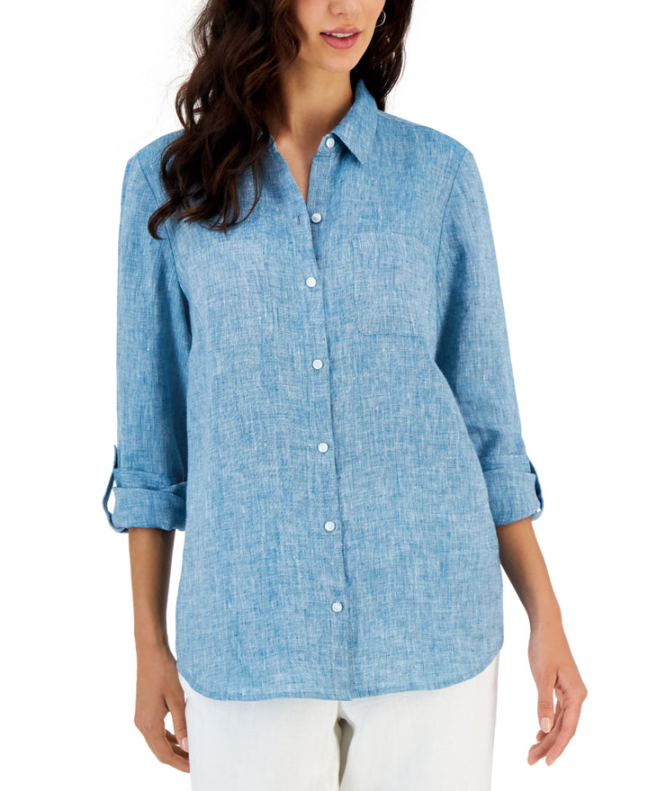 Charter Club Linen Shirt