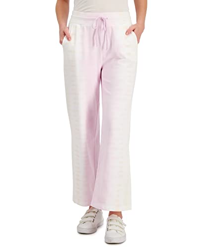 Style & Co Tie Dye Wide Leg Sweatpants