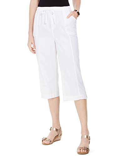 Karen Scott Capri Pull On Pants