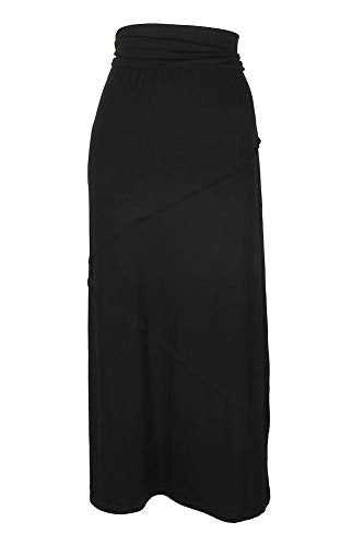 Comfort-Waist Maxi-Skirt